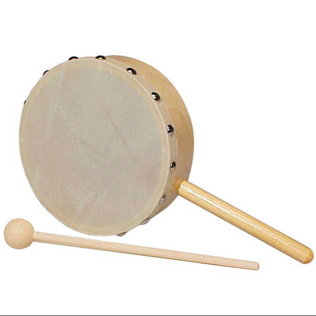 Hayman Hand Drum With Handle & Beater