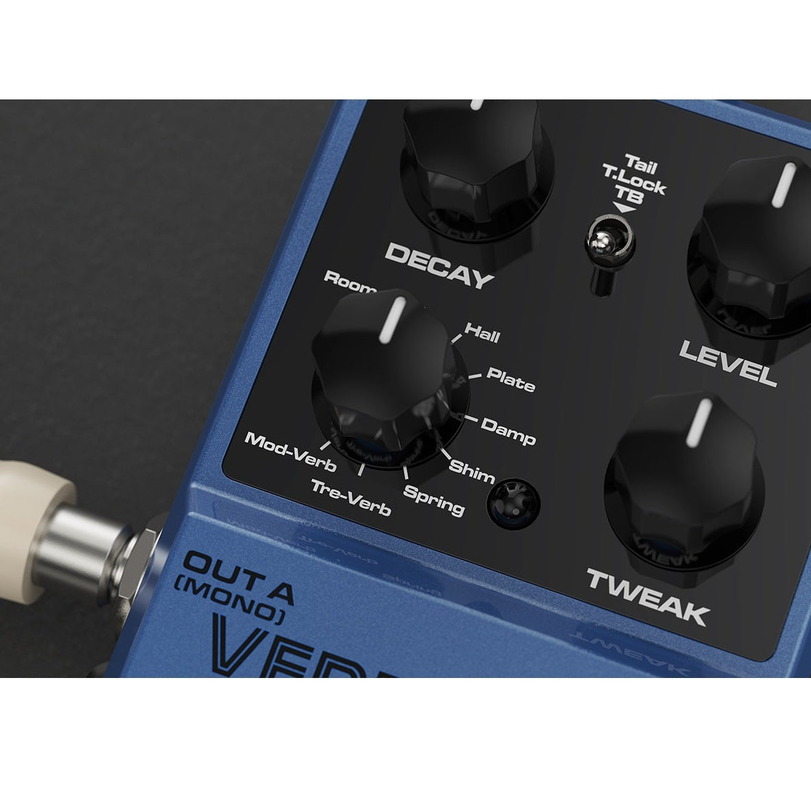 Nu-X Verb Core Deluxe Electric Guitar Reverb Effects Pedal