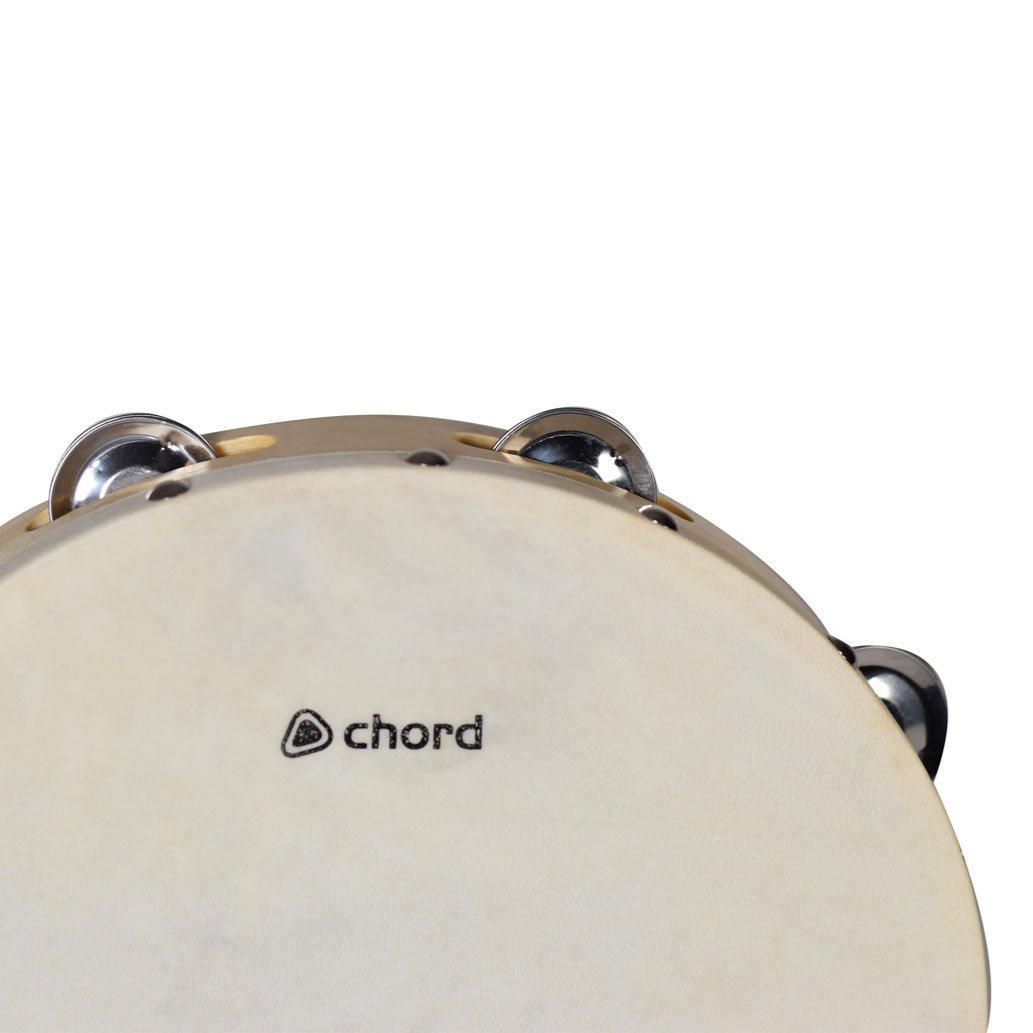 Tambourine 25 cm (10") Traditional Headed Instrument HAND PERCUSSION