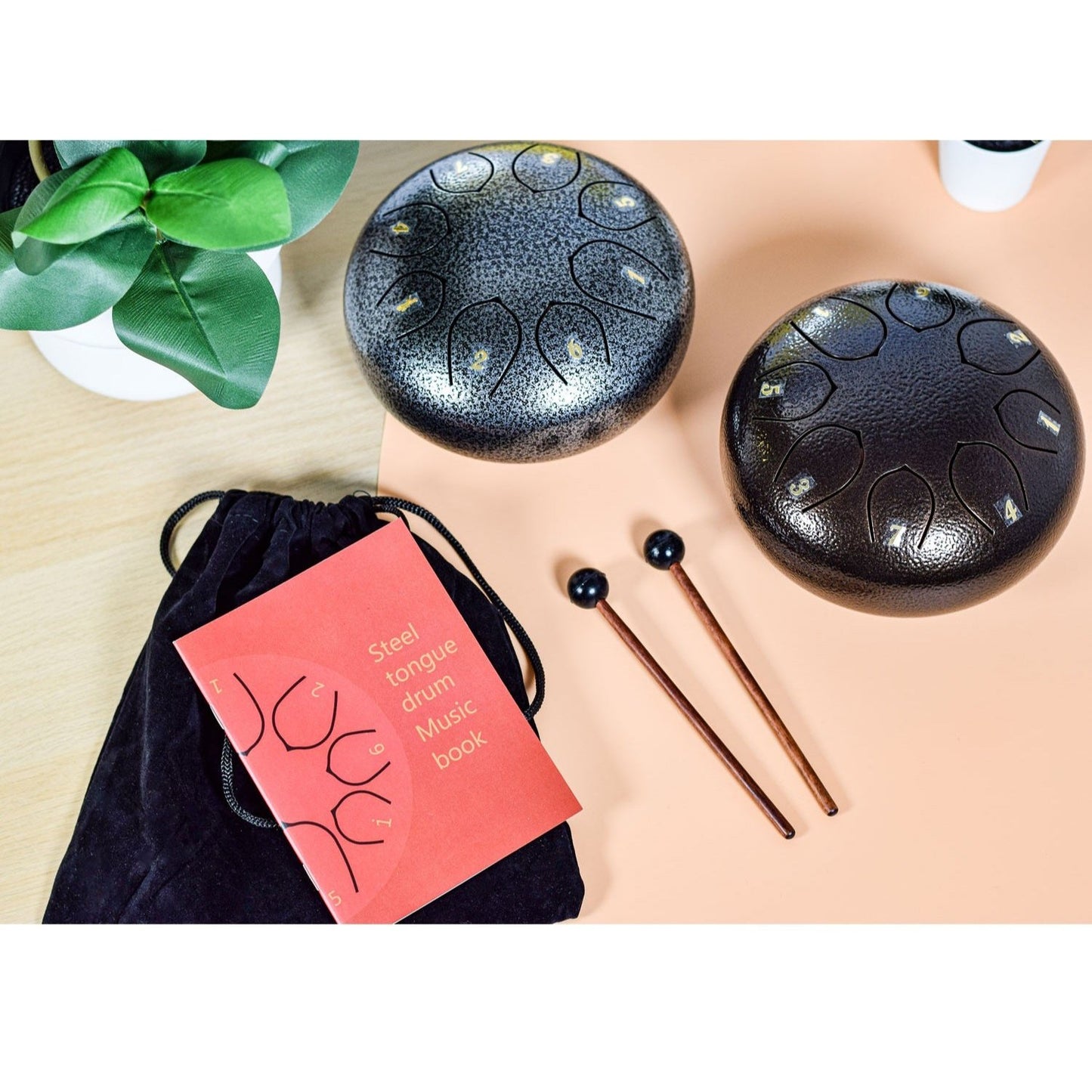 Steel Drum 6 inch 8-Note Musical Instrument Chord TD6-SV