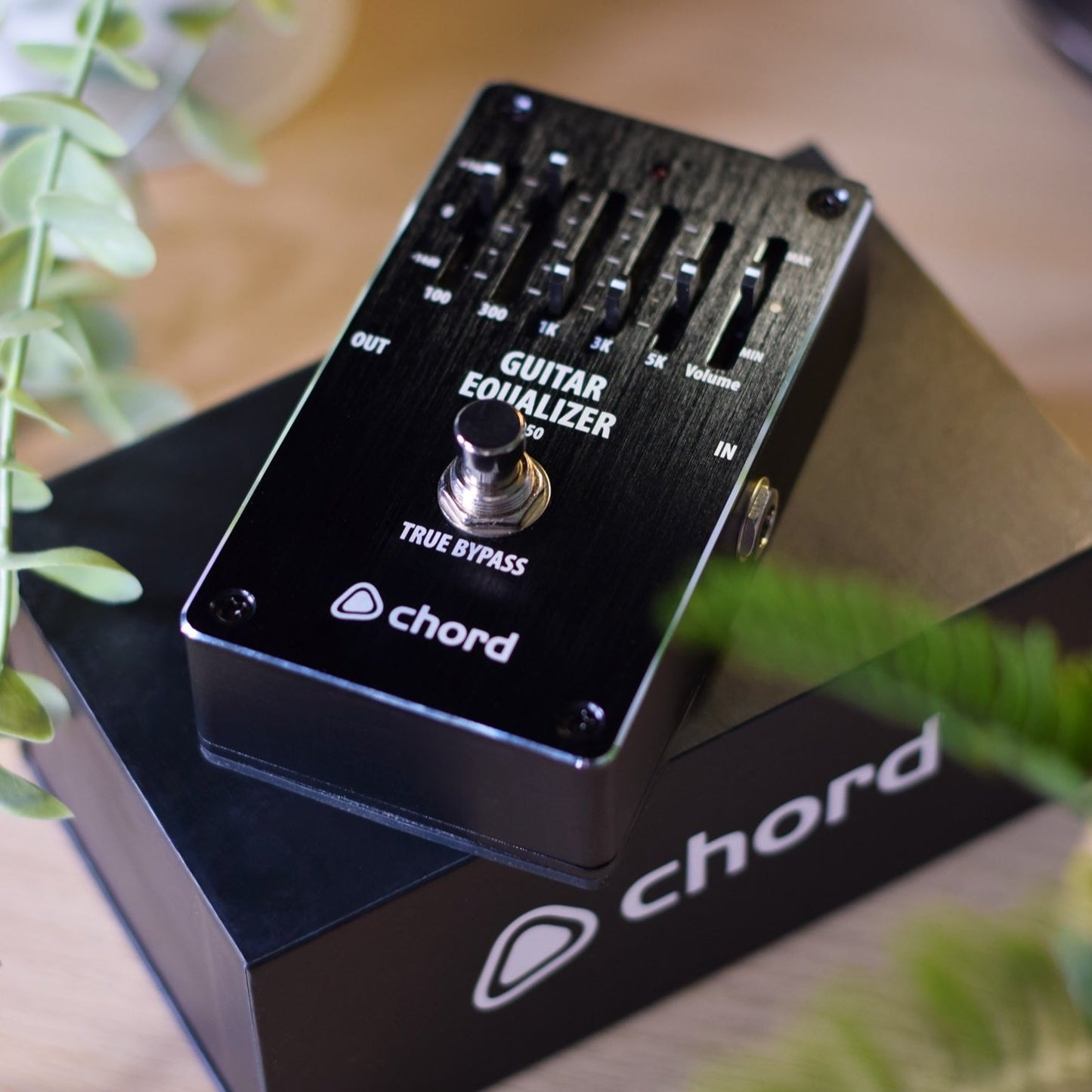 Guitar EQ 5-Band Graphic Equalizer Pedal Chord EQ-50