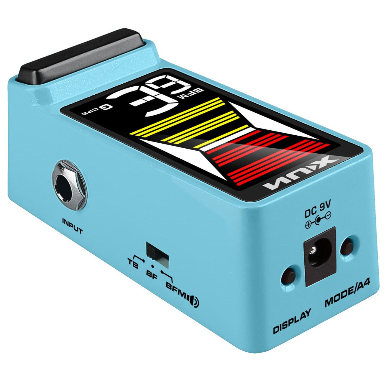 Guitar Tuner Pedal NU-X Flow Tune NTU-3 mkII BLUE