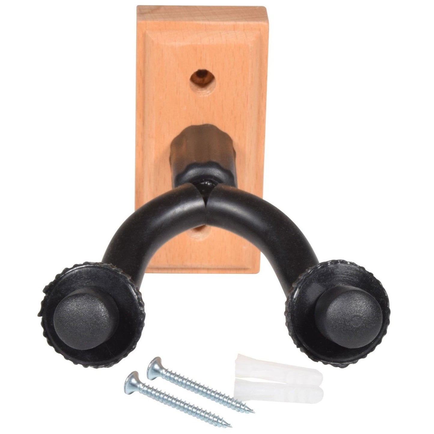 Guitar Hanger Wall Mount - Wooden Base Musical Instrument Hanger