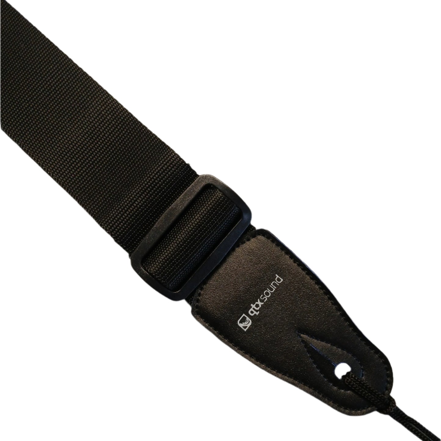 Budget Guitar Strap - Black Universal Fit With Lace