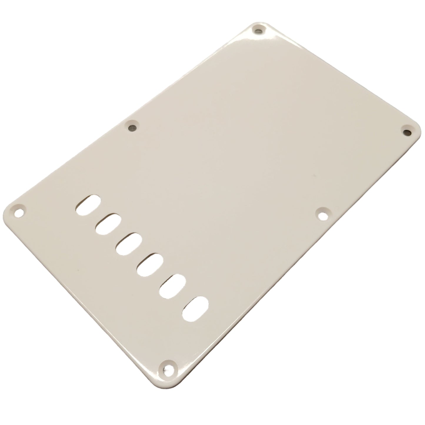 Stratocaster Backplate Rear Access Plate - White