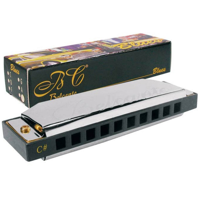 Blues Harmonica Harp C# - Belcanto HRM-20-C#