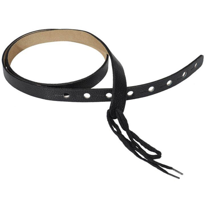 Leather Ukulele Strap - Black - Gaucho