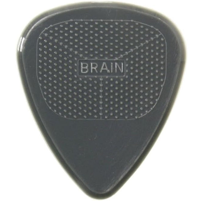 Guitar Plectrum Snarling Dogs Nylon Brain Picks 12 Pack Tin Grey 1.00mm