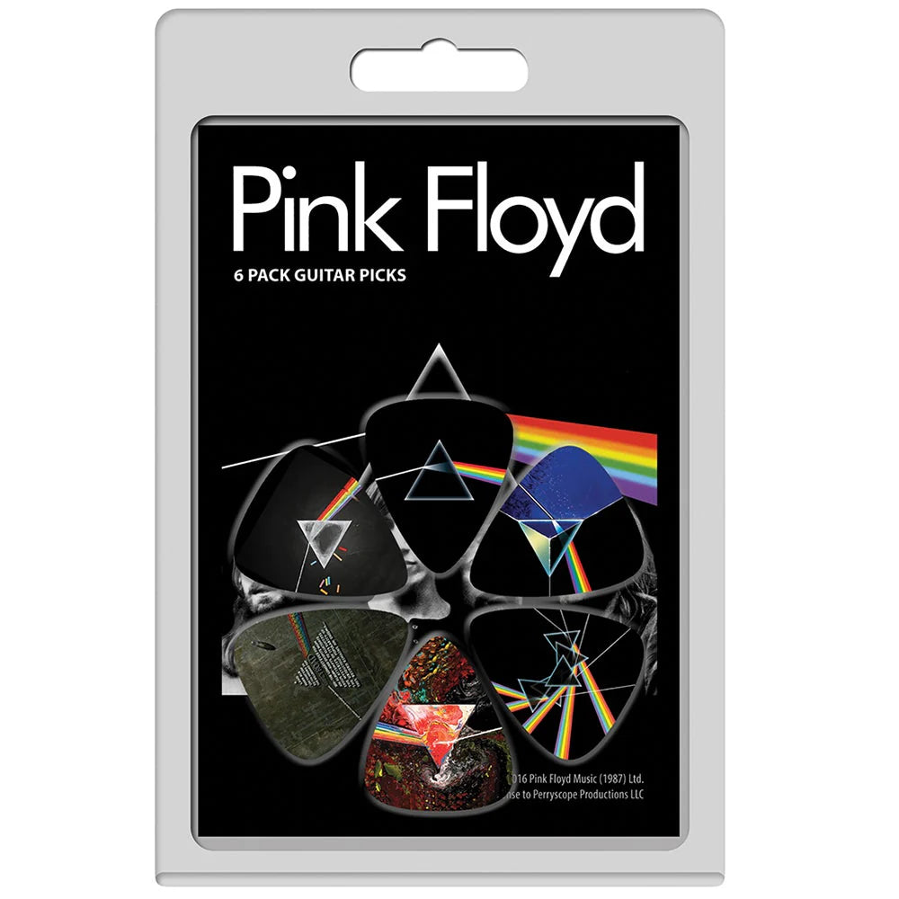 Pink Floyd Plectrum Pick Set of 6