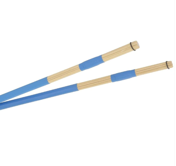 Drum Rutes Drum Rods Maple Pair Coated Grip 12 Dowels