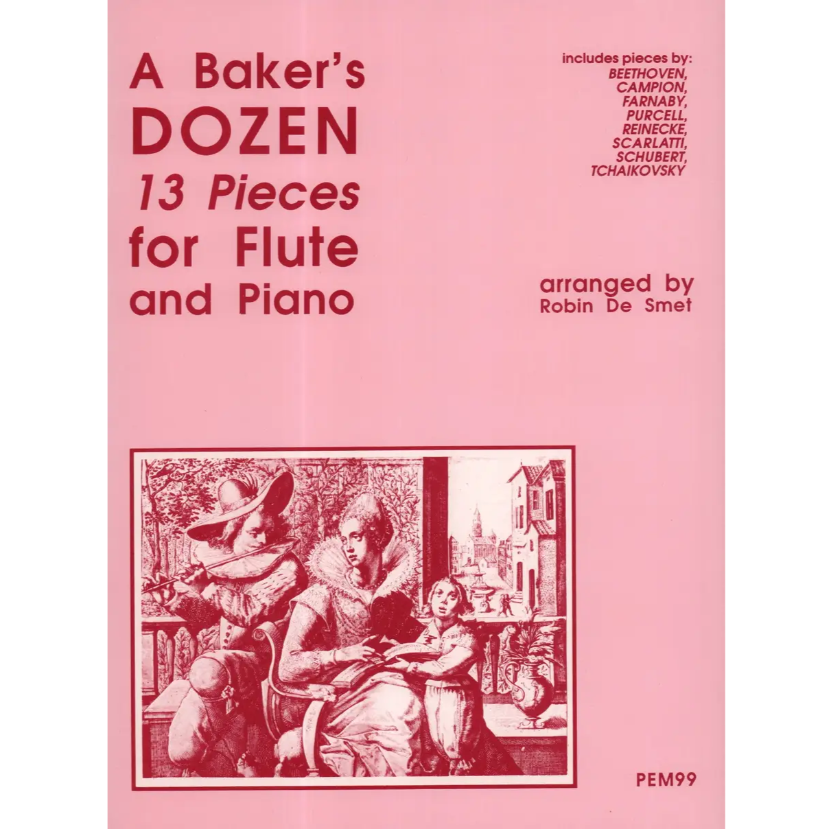 A Baker's Dozen Flute & Piano - Robin de Smet - 9790708003991