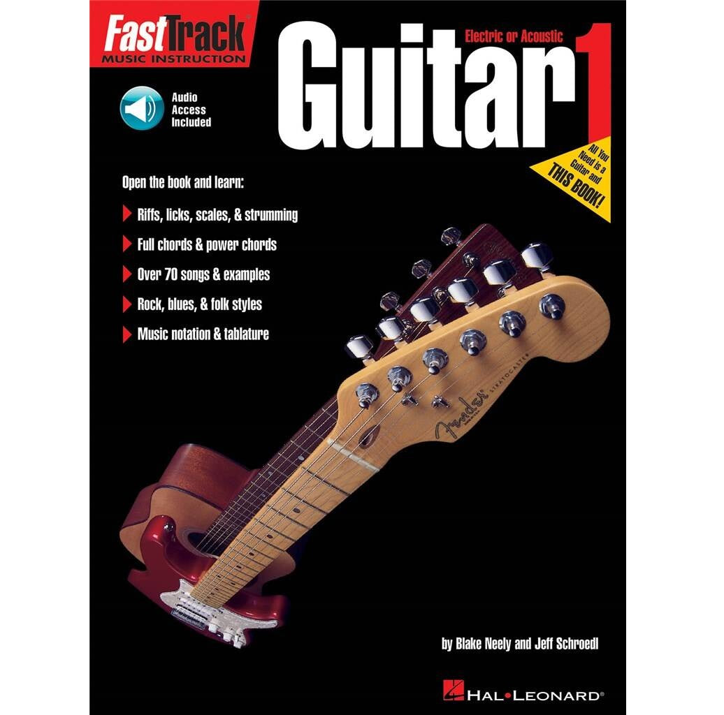 Fast Track Guitar Book 1 & CD: Blake Neely - 9780793573998