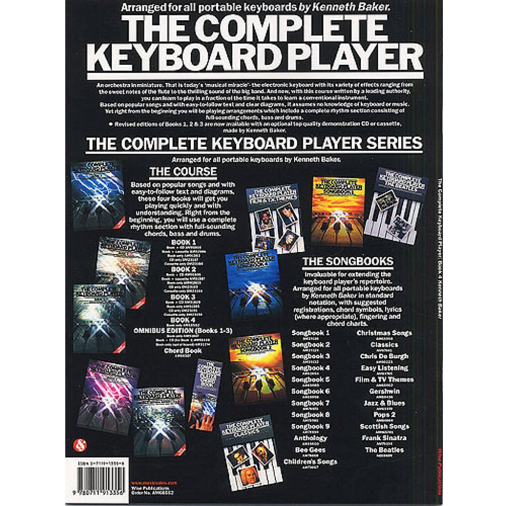 The Complete Keyboard Player: Book 4 - Kenneth Baker - 0711913358
