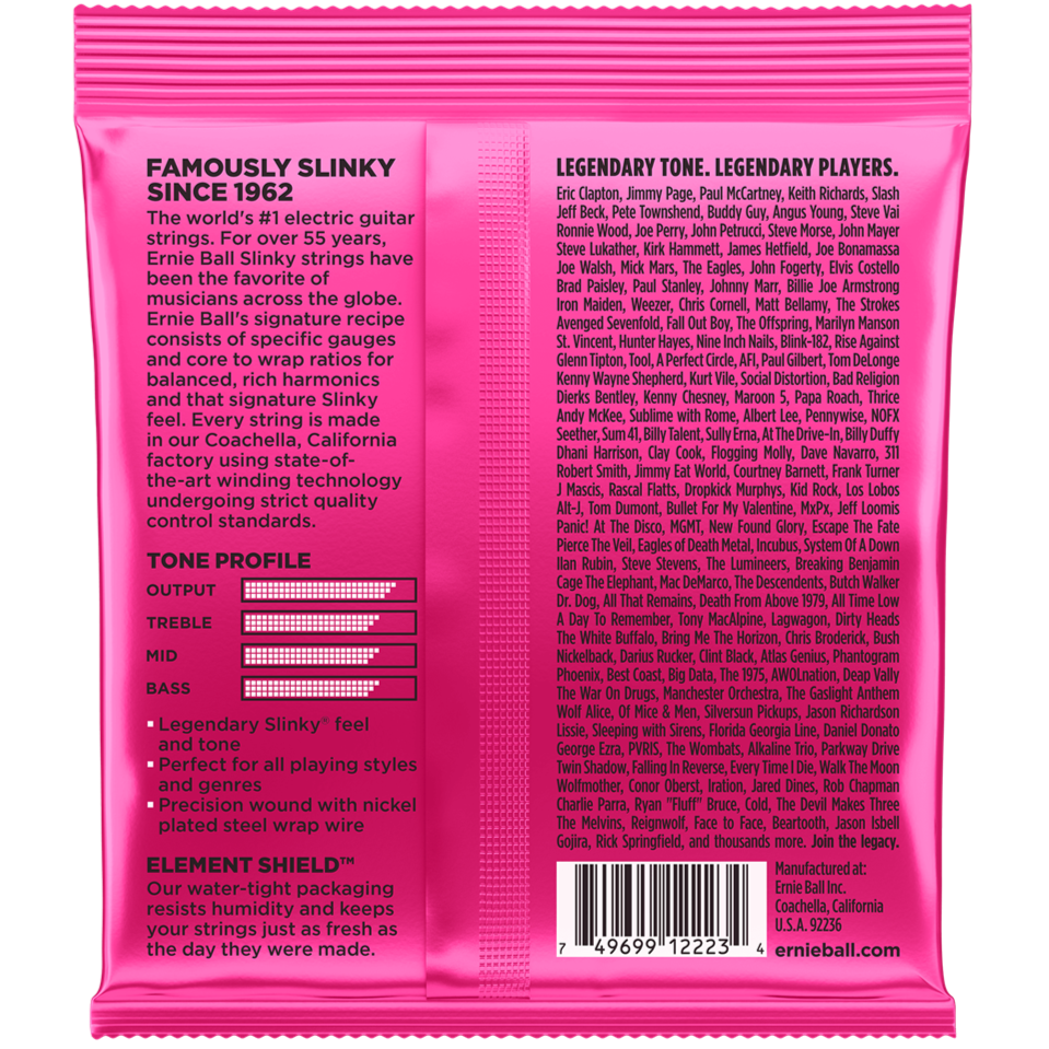 Ernie Ball Super Slinky Electric Guitar Strings 9-42