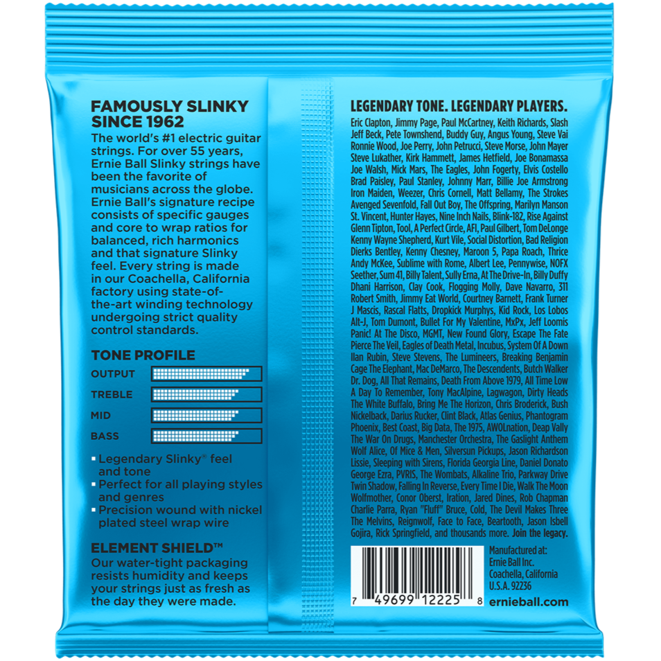 Ernie Ball Extra Slinky Electric Guitar Strings 8-38