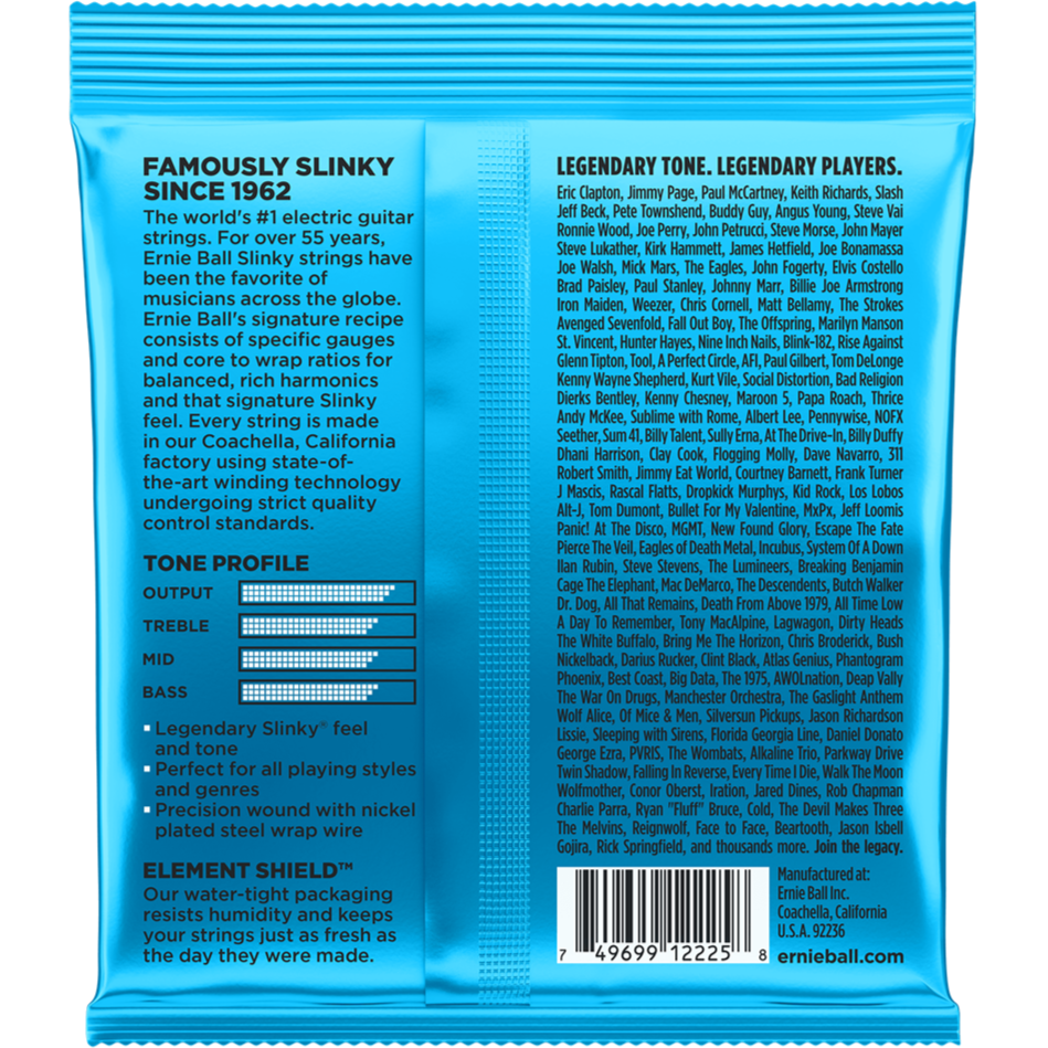 Ernie Ball Extra Slinky Electric Guitar Strings 8-38 3 Set Bundle
