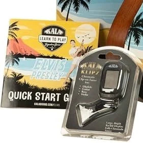 Kala Learn To Play Elvis Blue Hawaii Concert Ukulele Pack