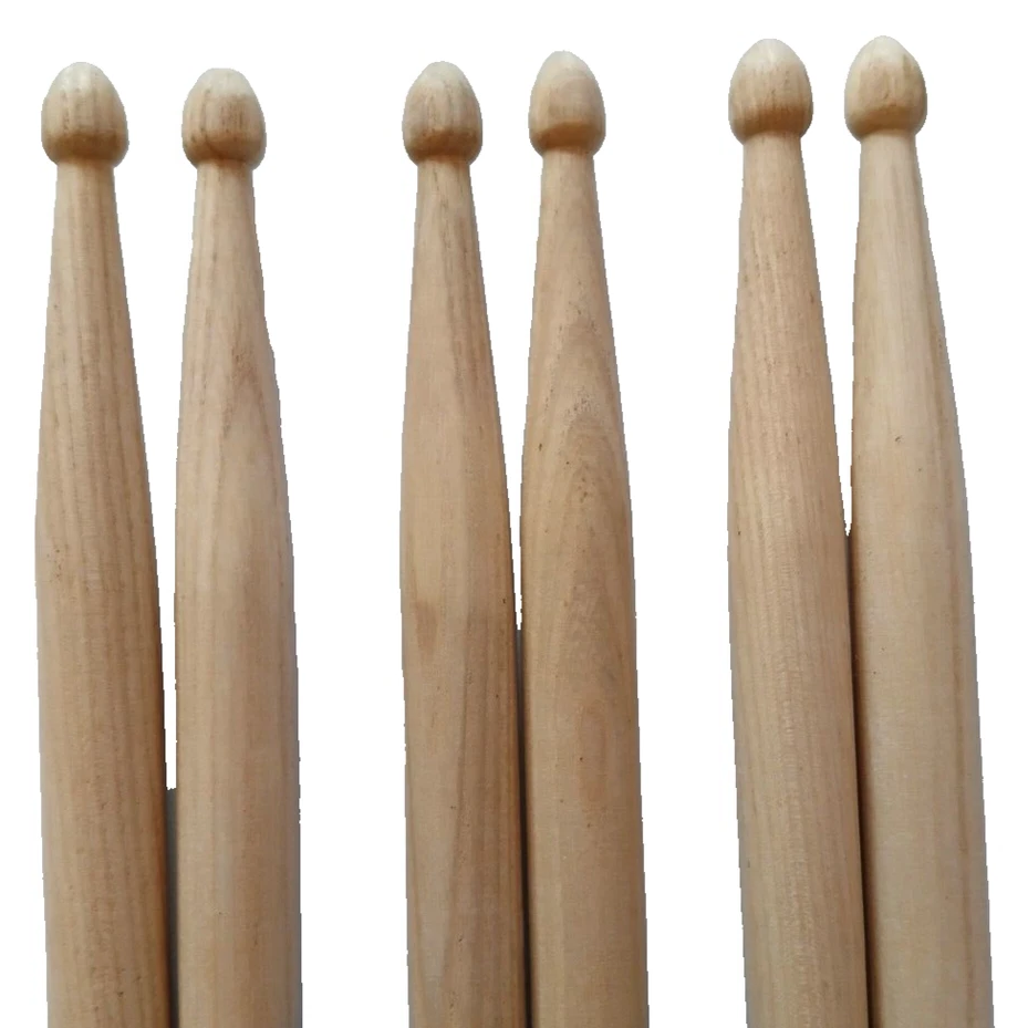 Drumstick Bundle 2B (3 Pairs) Wood Tip - QTX