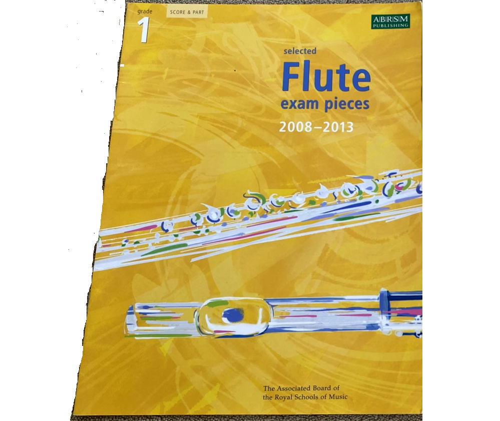 Selected Flute Exam Pieces Grade 1 2008 - 2013 - ABRSM - 978180968242