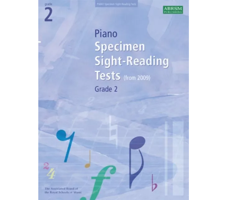 Specimen Sight Reading Tests Grade 2 Piano - 9781860969065