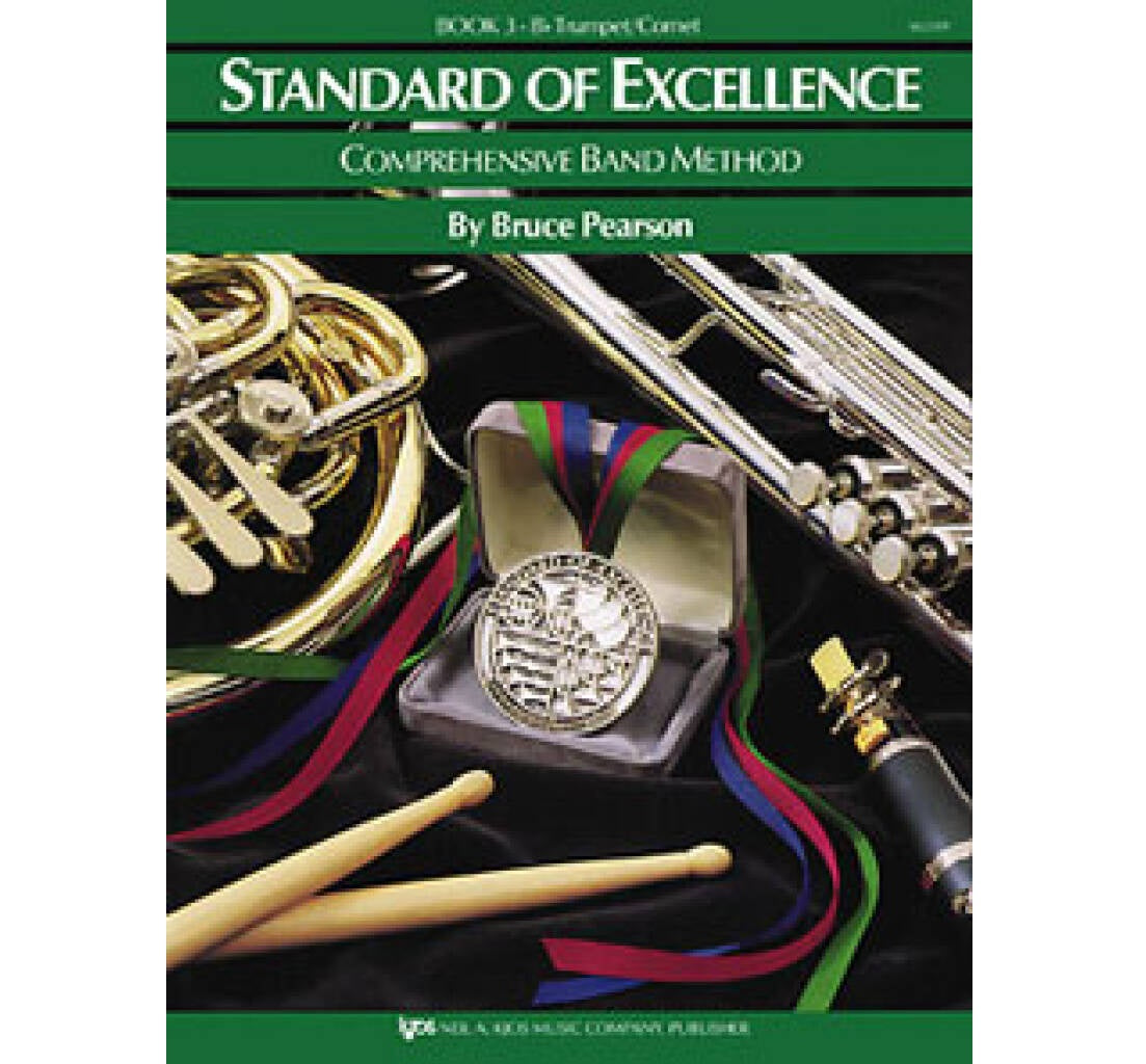 Standard of Excellence Book 3 Bb Trumpet/Cornet - Bruce Pearson - 0849759846