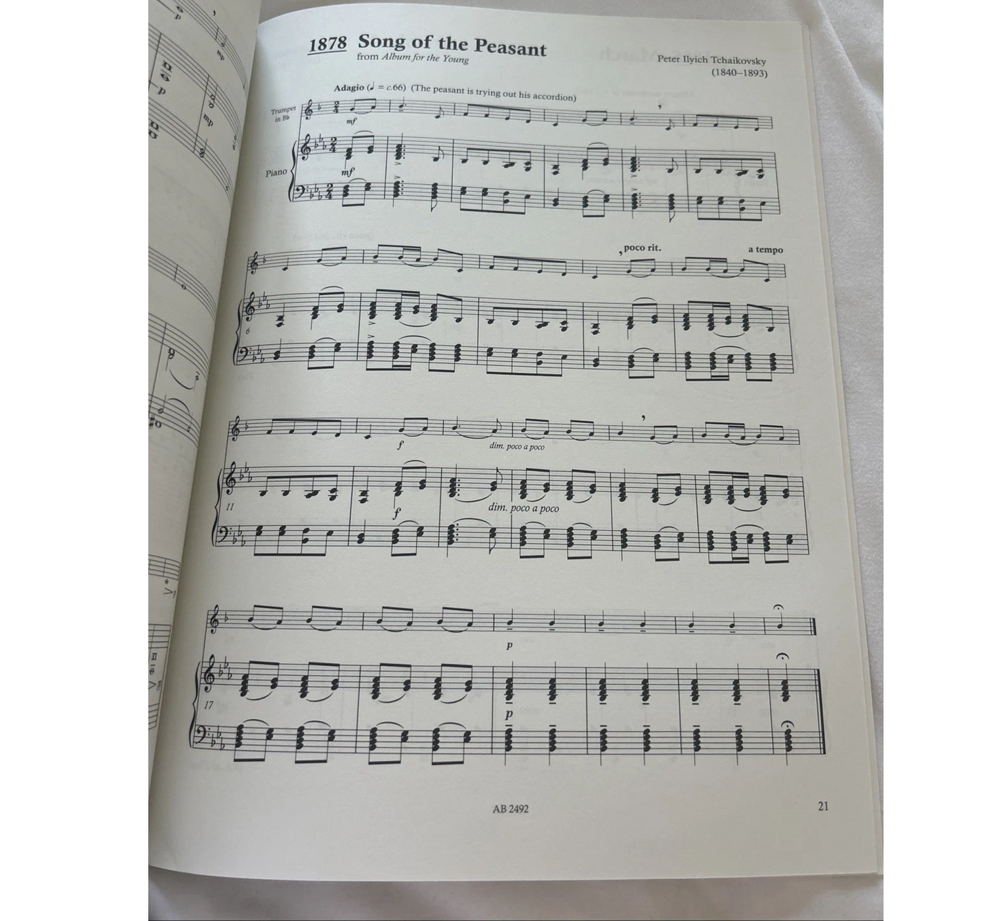 Time Pieces for Trumpet Volume 1 - Harris & Wallis - 9781854728630