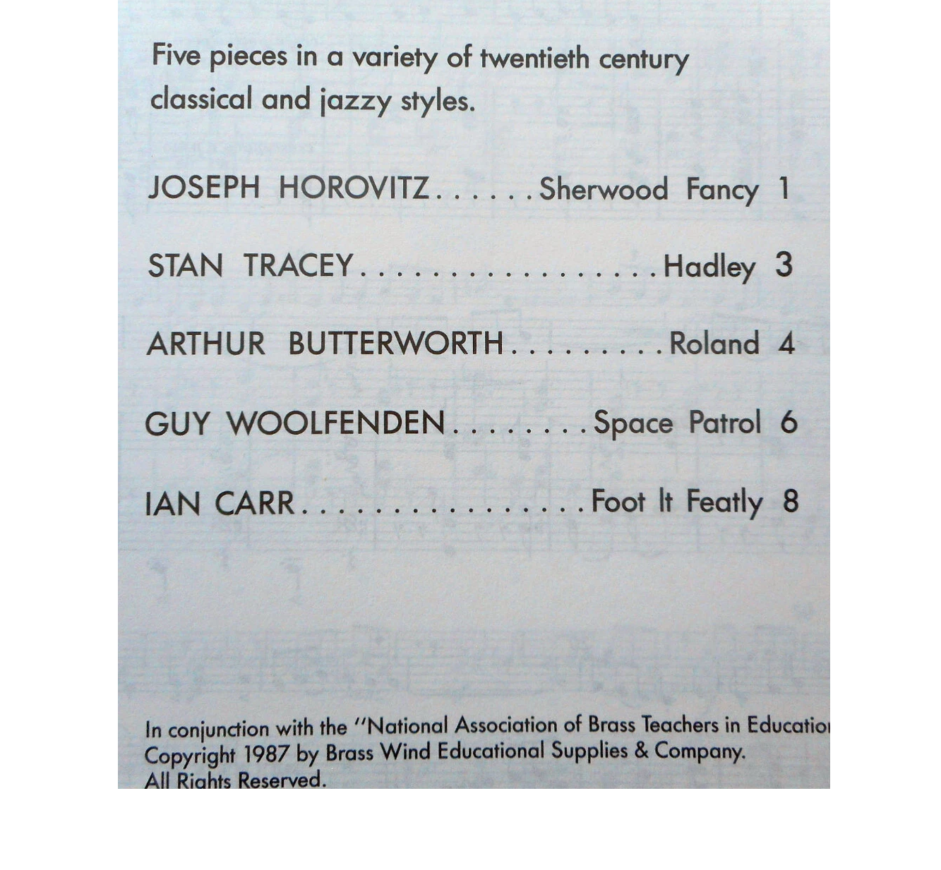 Up Front Album for F Horn Grade Two - Butterworth et al - 9790570271979