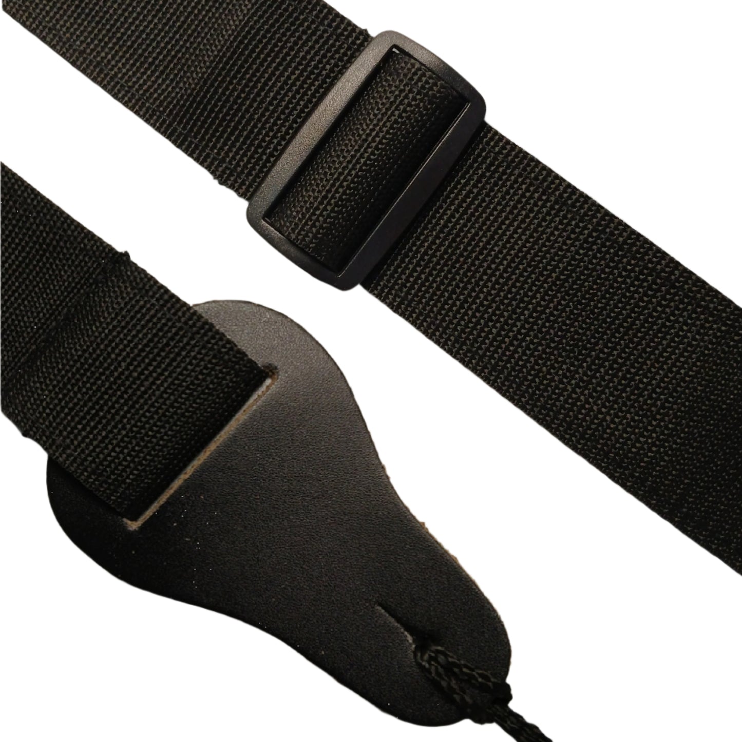 Black Guitar Strap - Deluxe Western Style