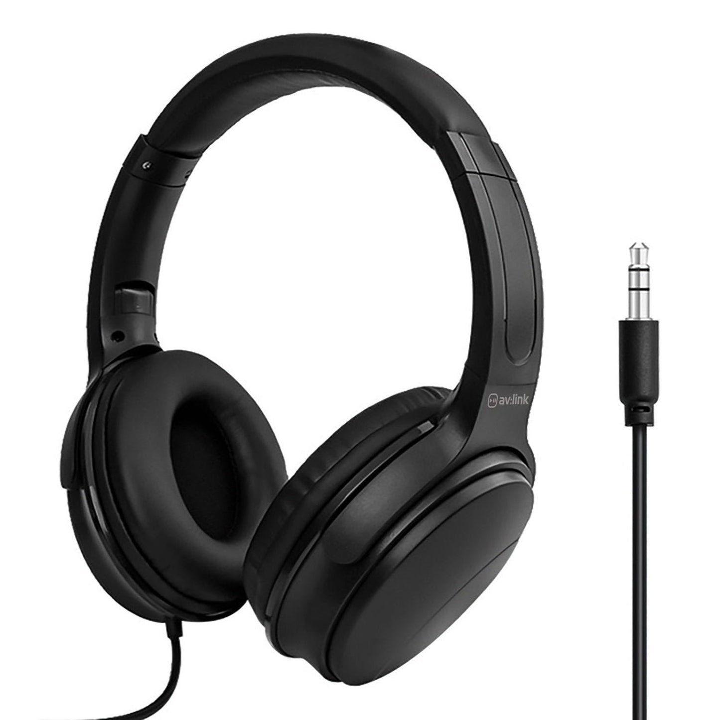 DJ Headphones FOLDING 1.5 m Wire 3.5 mm & 6.3 mm Stereo Jack