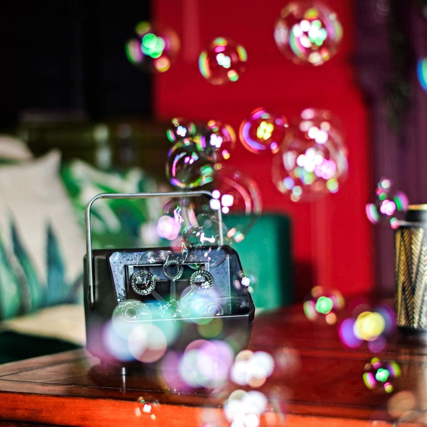 Mini Bubble Machine USB Powered + FREE UV FLUID