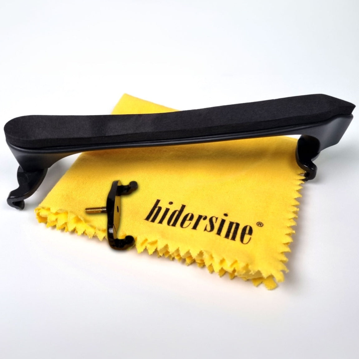 Violin Shoulder Rest Hidersine Oxbury 1/2 or 1/4 + FREE Polishing Cloth