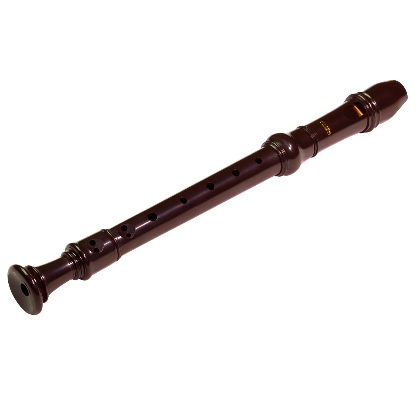 Aulos Descant Recorder 303BD Elite - School Recorder - Dark Brown