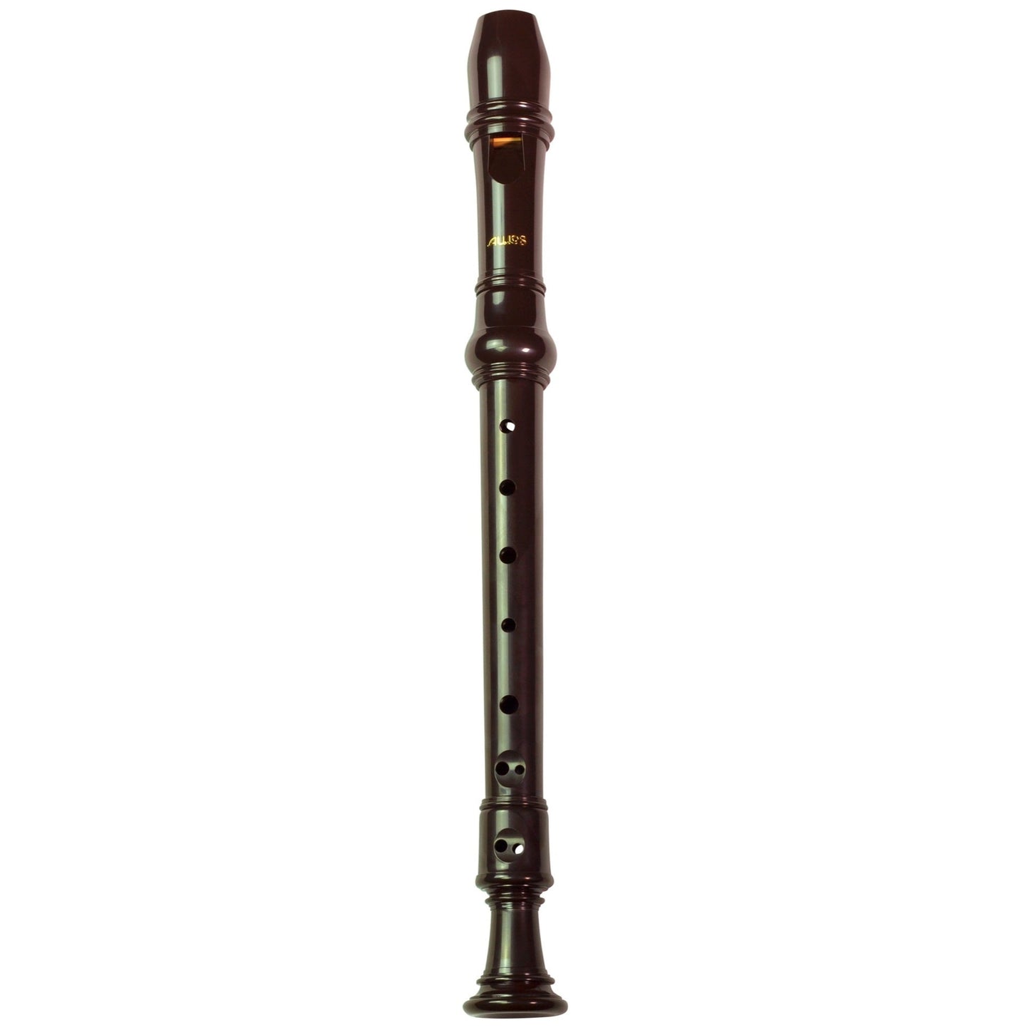 Aulos Descant Recorder 303BD Elite - School Recorder - Dark Brown