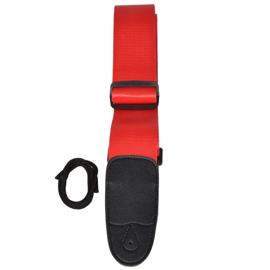 Guitar Strap Red Webbing