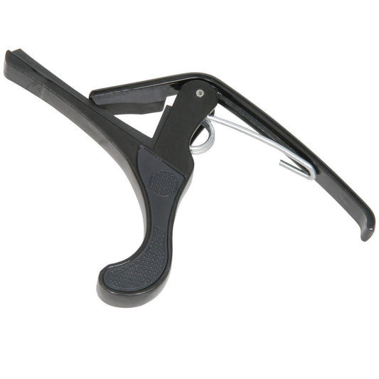 Guitar Trigger Capo Squeeze Quick Release Electric / Acoustic - Black