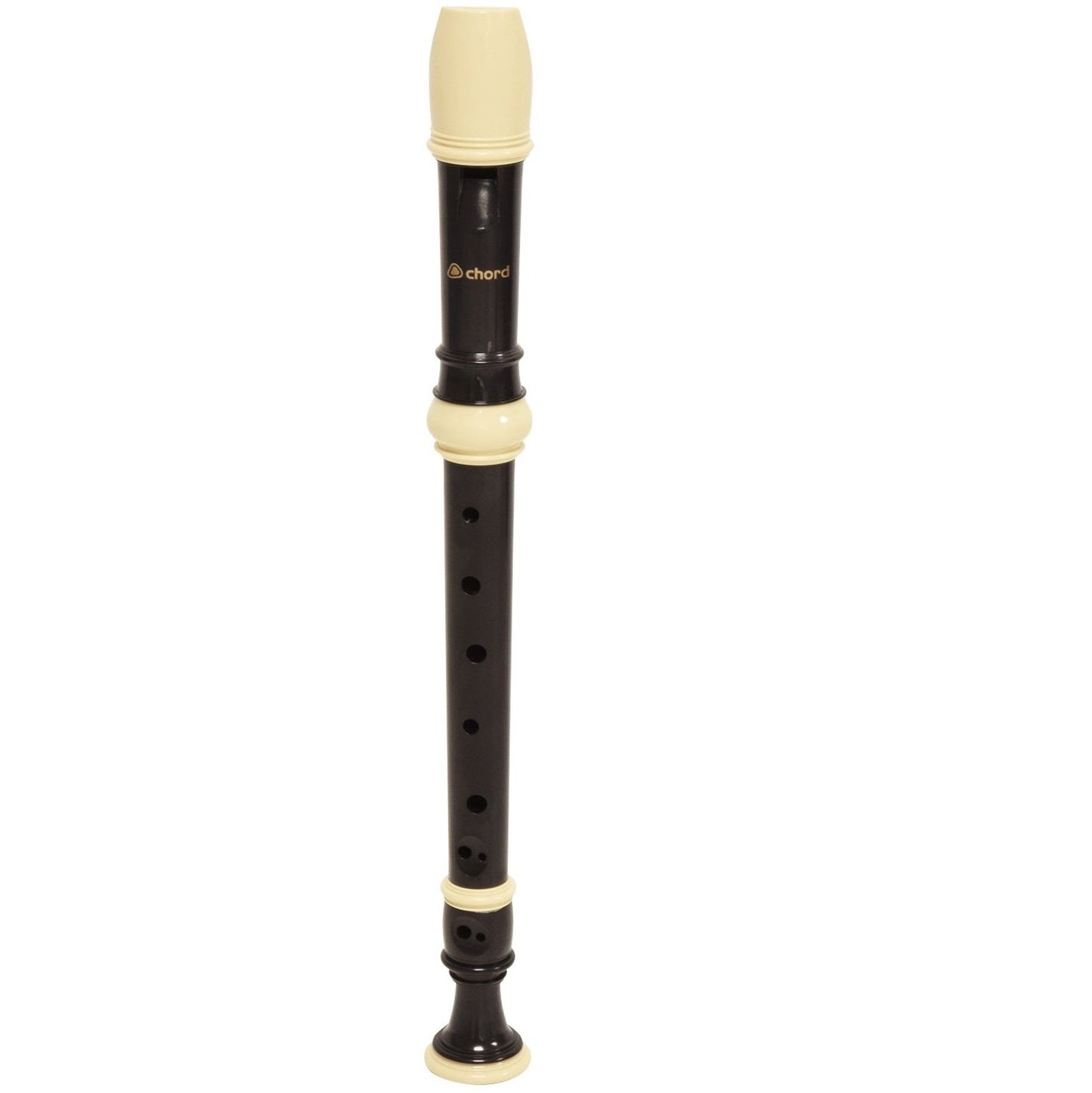Chord Descant Baroque Recorder Key of C Black & Cream