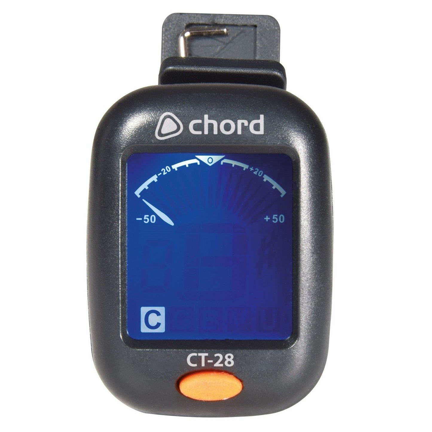 Chromatic Guitar Tuner Clip-On For String Instruments CT-28