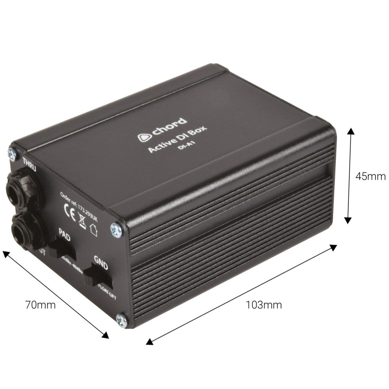 Direct Injection Box (Active) - Chord DI-A1
