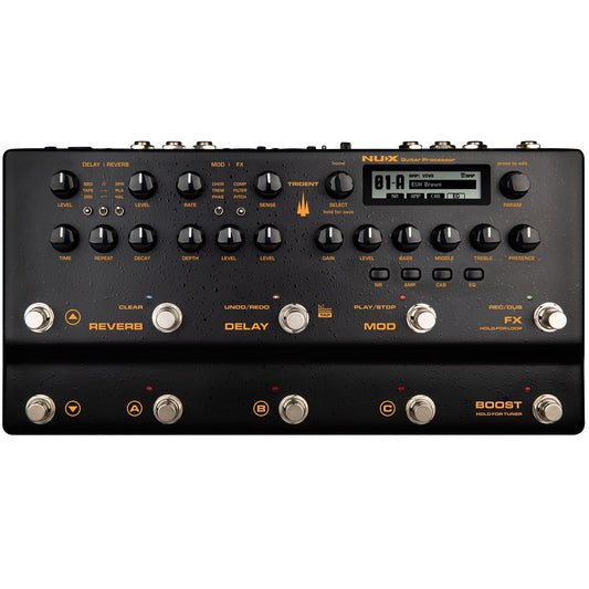 Nu-X Trident Integrated Guitar Amp Modeller and Multi-Effects Pedal