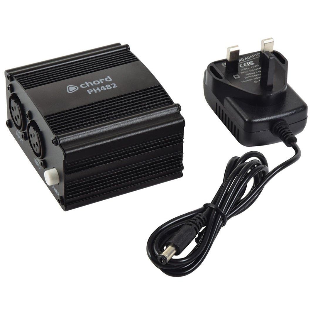 Phantom Power Unit +48 V 2 Channel Supply