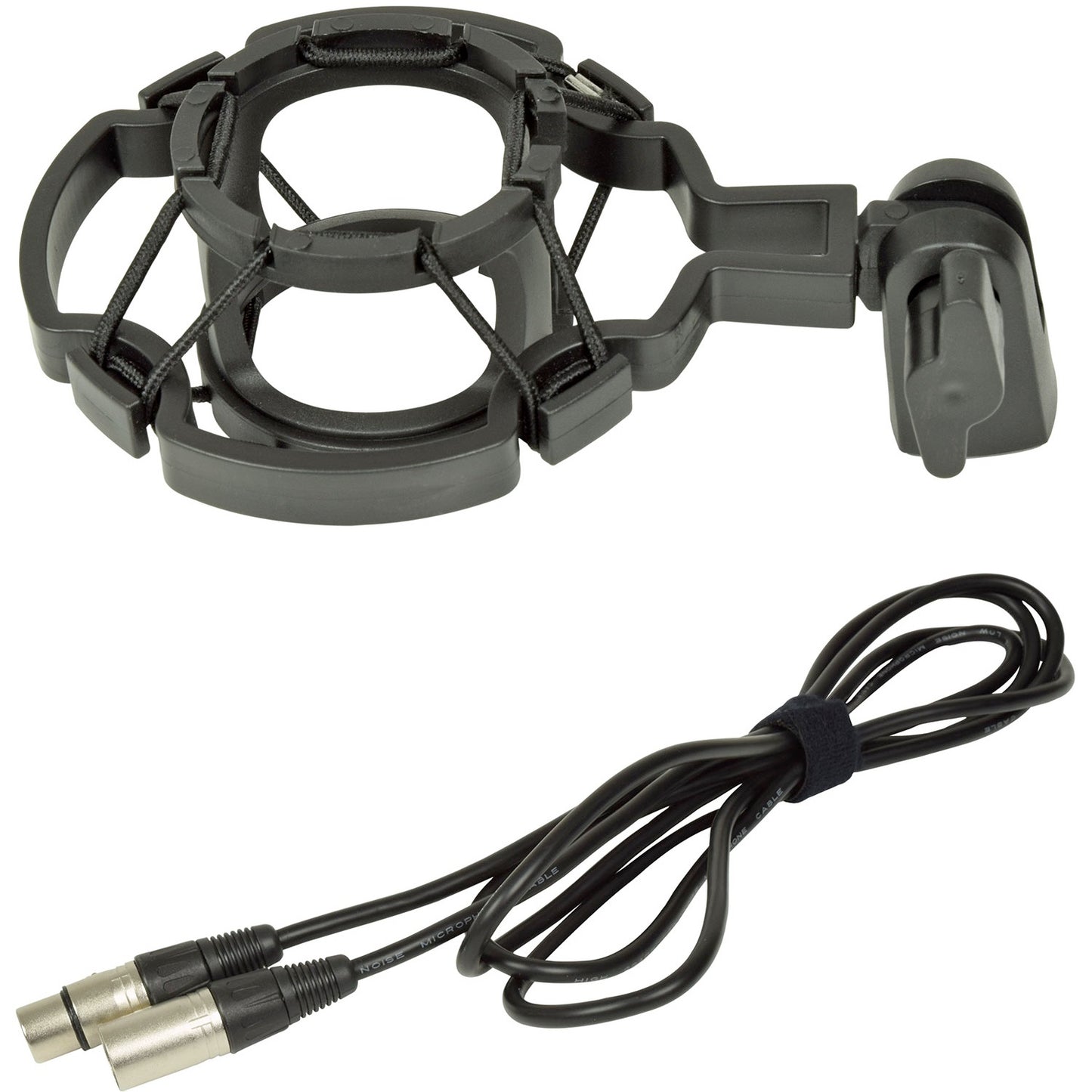 Studio Condenser Microphone Kit - Shock Mount/Pop Screen - Citronic SMK-7