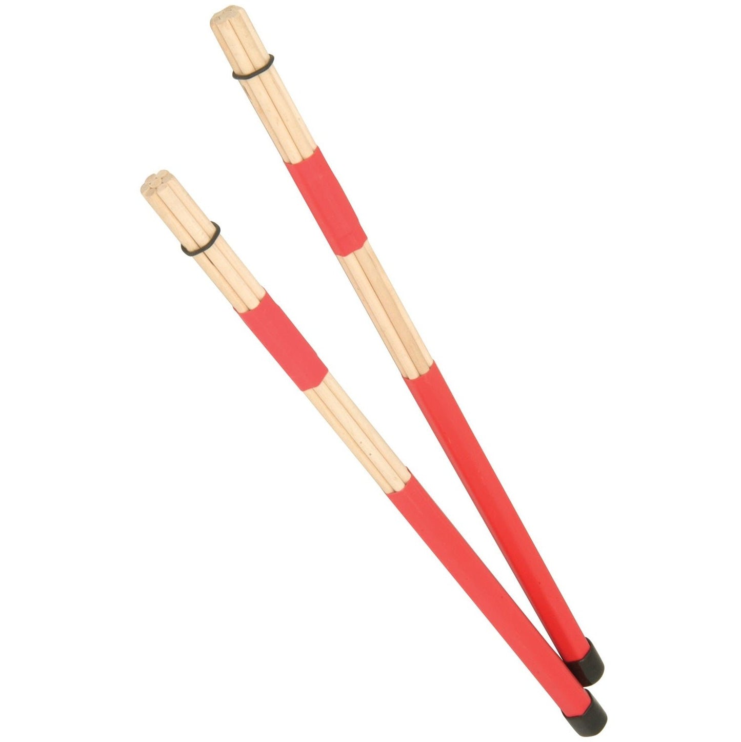 Drum Rutes Maple Drum Rods Pair HEAVY Coated Grip 7 Dowels