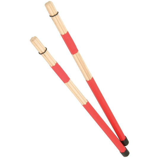 Drum Rutes Maple Drum Rods Pair HEAVY Coated Grip 7 Dowels