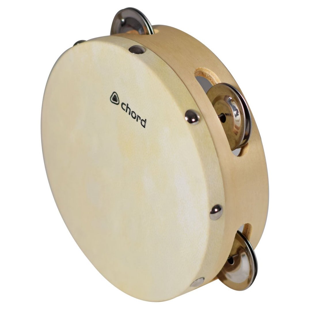 Tambourine 15 cm (6") Traditional Headed Instrument HAND PERCUSSION