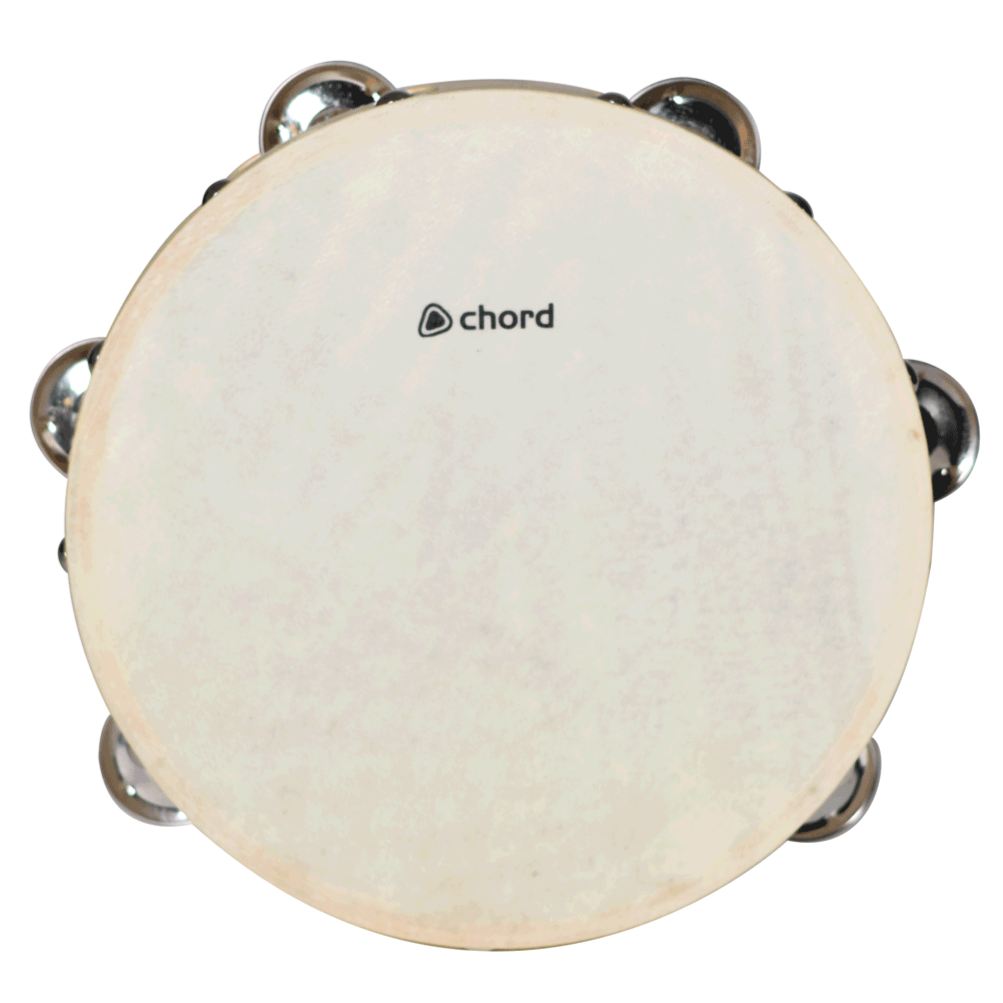 Tambourine 20 cm (8") Traditional Headed Instrument HAND PERCUSSION