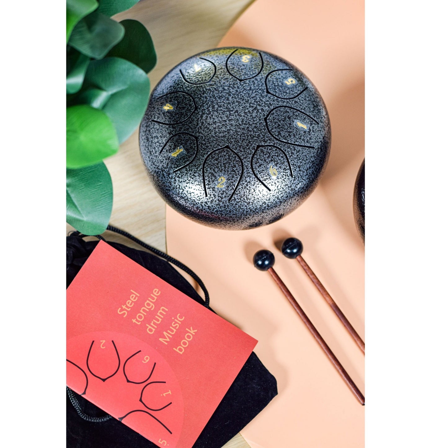 Steel Drum 6 inch 8-Note Musical Instrument Chord TD6-SV