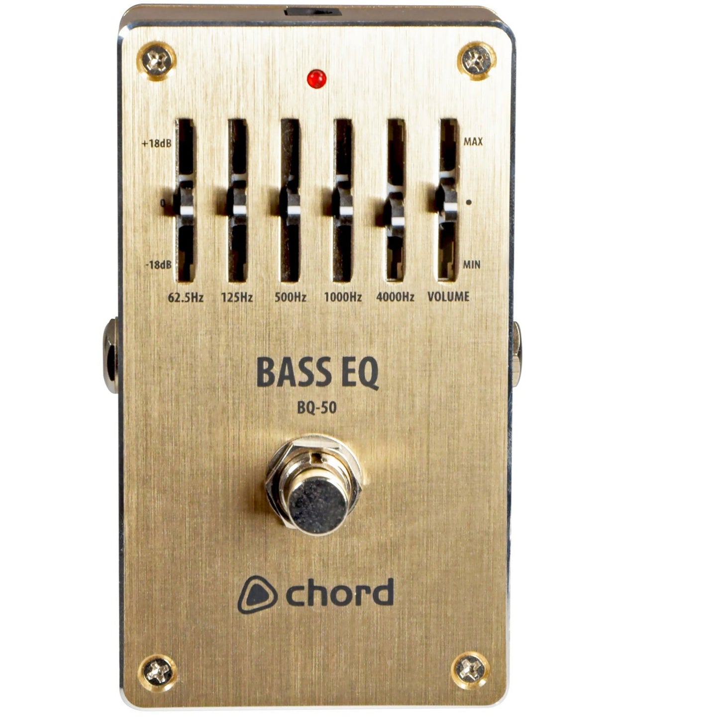 Bass Guitar EQ Pedal 5-Band Graphic Equalizer Chord BQ-50