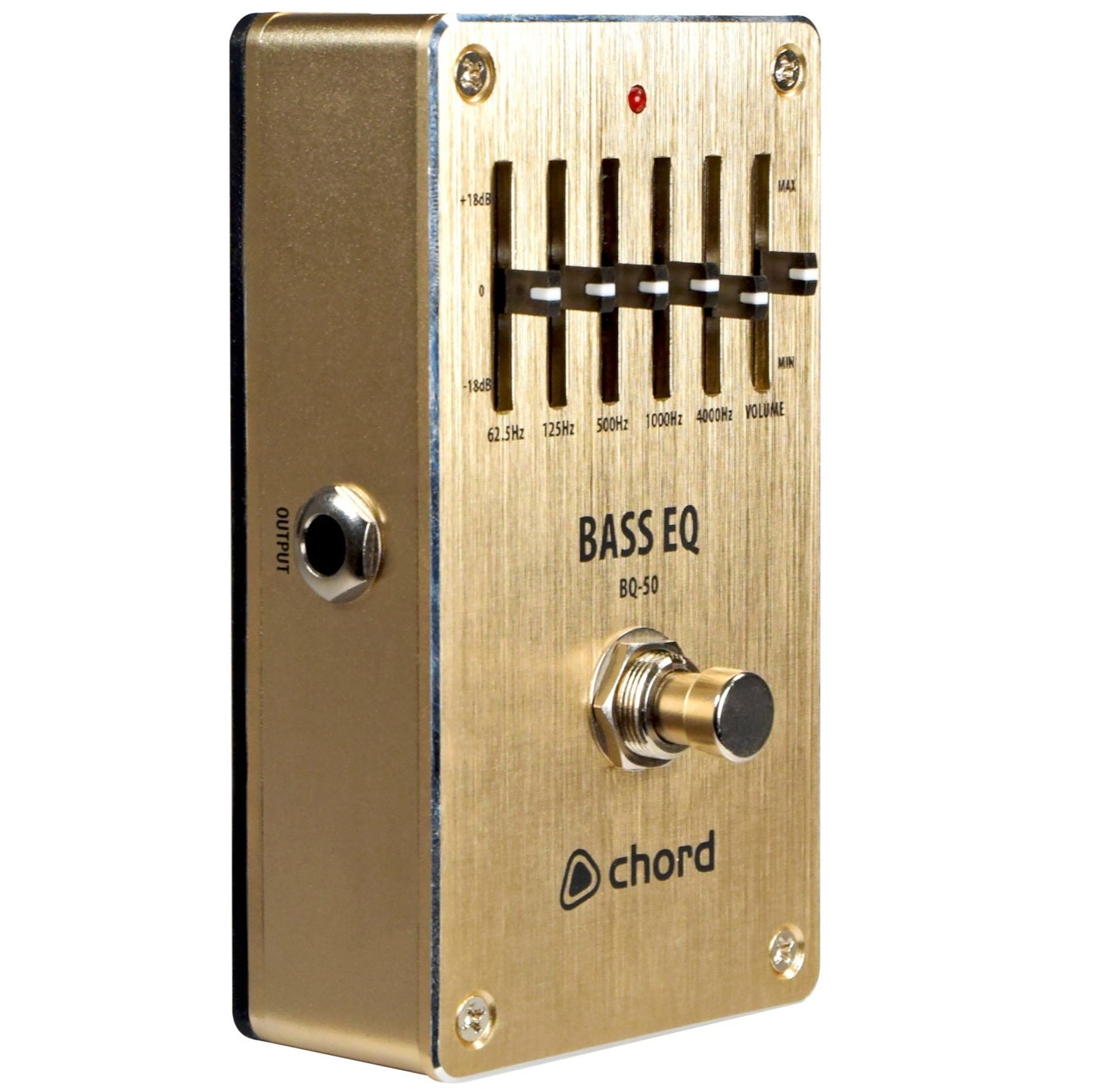 Bass Guitar EQ Pedal 5-Band Graphic Equalizer Chord BQ-50