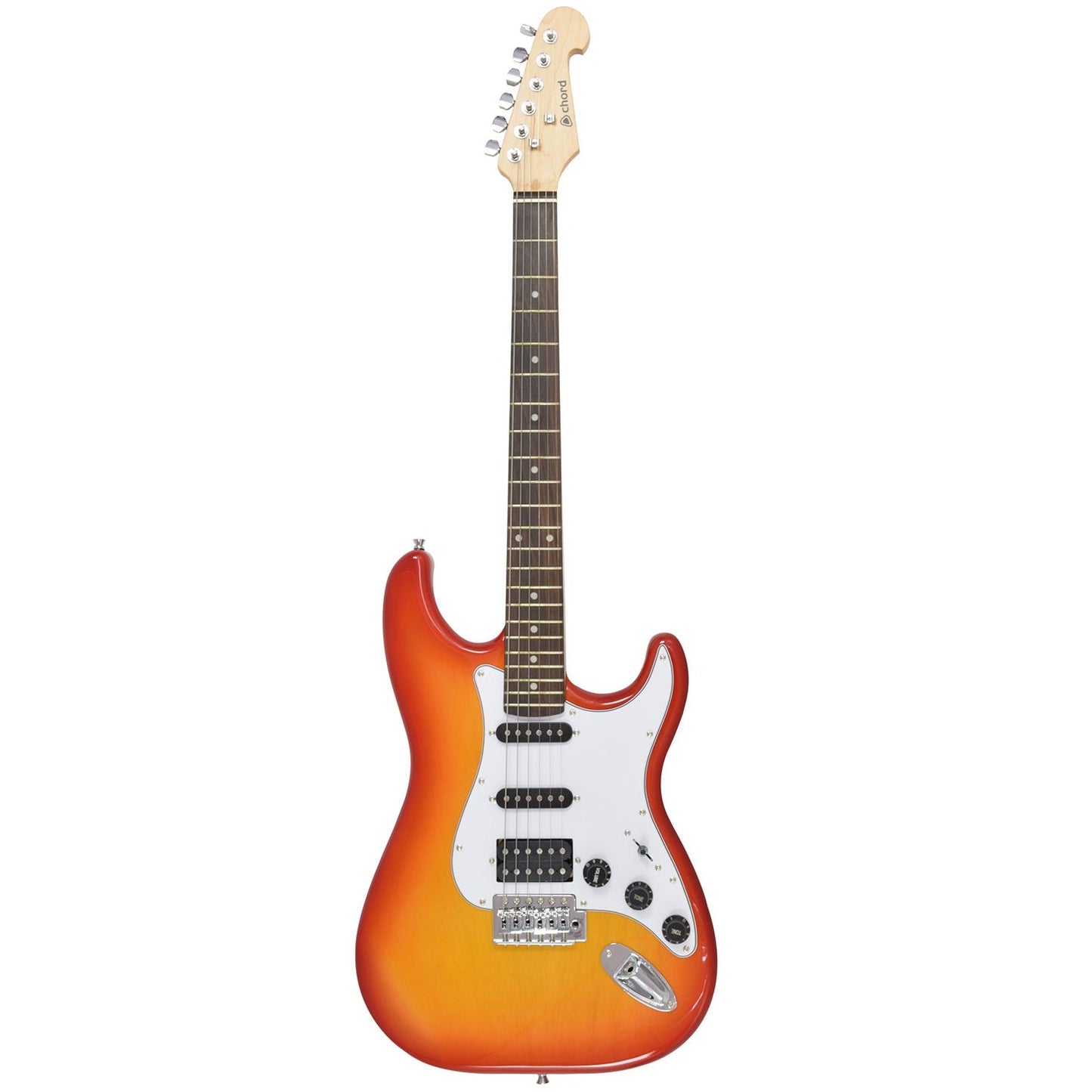 Chord CAL64 Electric Guitar with H-S-S Pickups