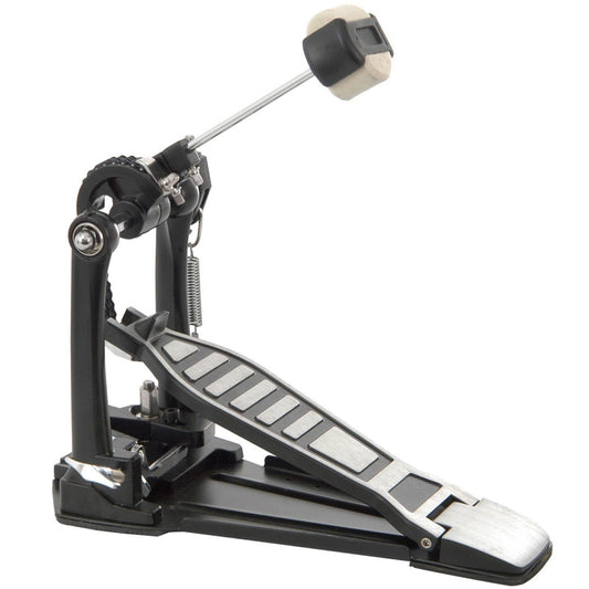 Kick Bass Drum Pedal With Dual Chain & Quad Beater